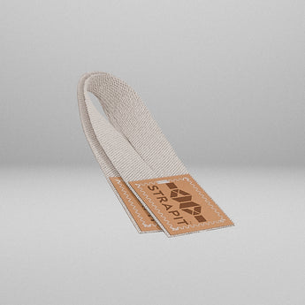StrapIt Lifting Straps - Hvid - MakeIt