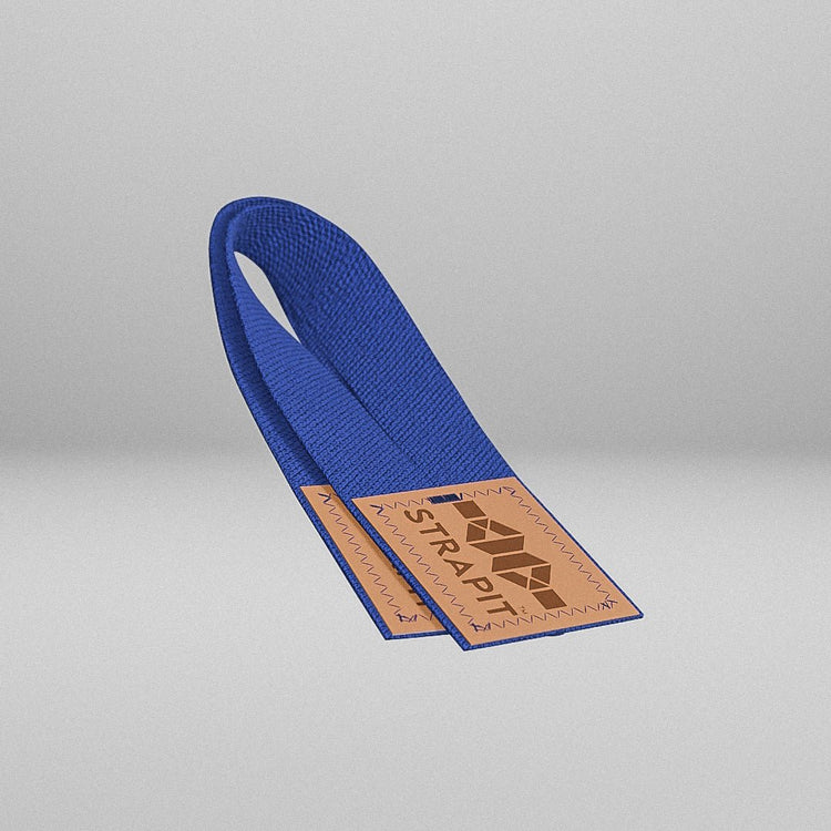 StrapIt Lifting Straps - Blå - MakeIt