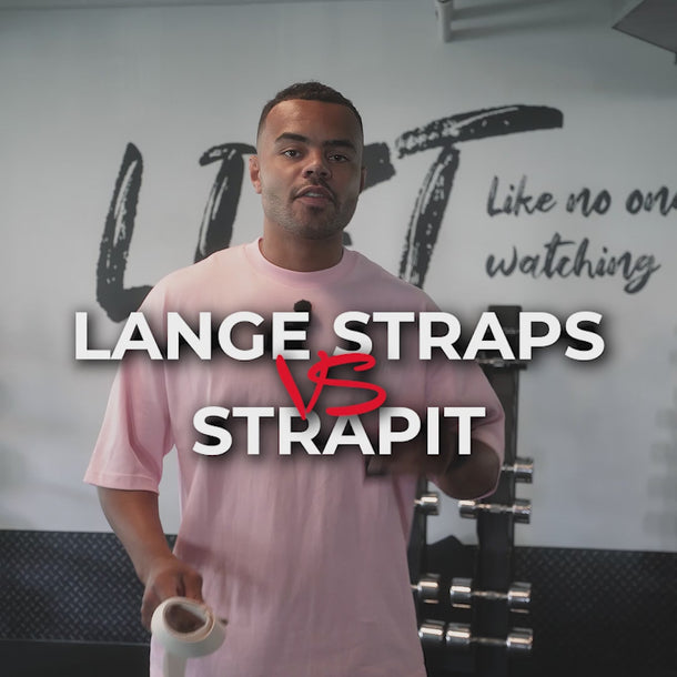 StrapIt Lifting Straps er danskproducerede trænings straps i høj kvalitet, designet til at hjælpe dig med at løfte tungere og længere. De aflaster hænder og underarme, så du kan fokusere på teknik og styrke ved dødløft, rows og shrugs. Vores lifting straps er fremstillet af slidstærkt læder og bomuldsbånd med dobbelte forstærkninger, hvilket sikrer holdbarhed selv under hård træning. 